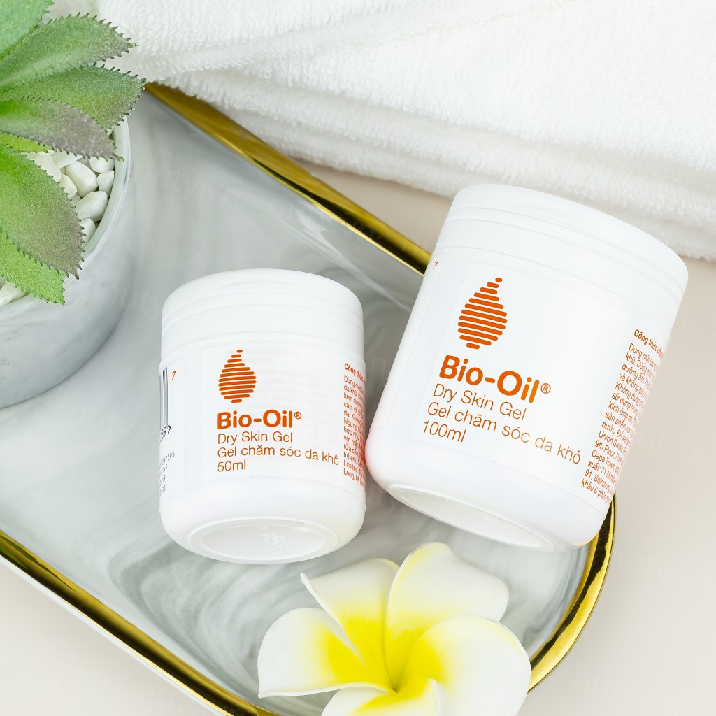 Gel dưỡng ẩm nuôi dưỡng làn da dành cho da khô Bio Oil Dry Skin Gel 200ml + tặng ngay 1 mặt nạ Dermal