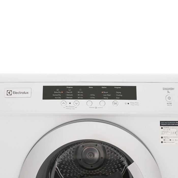 Máy Sấy Cửa Trước Electrolux EDV8052 (8kg) - Hàng chính hãng