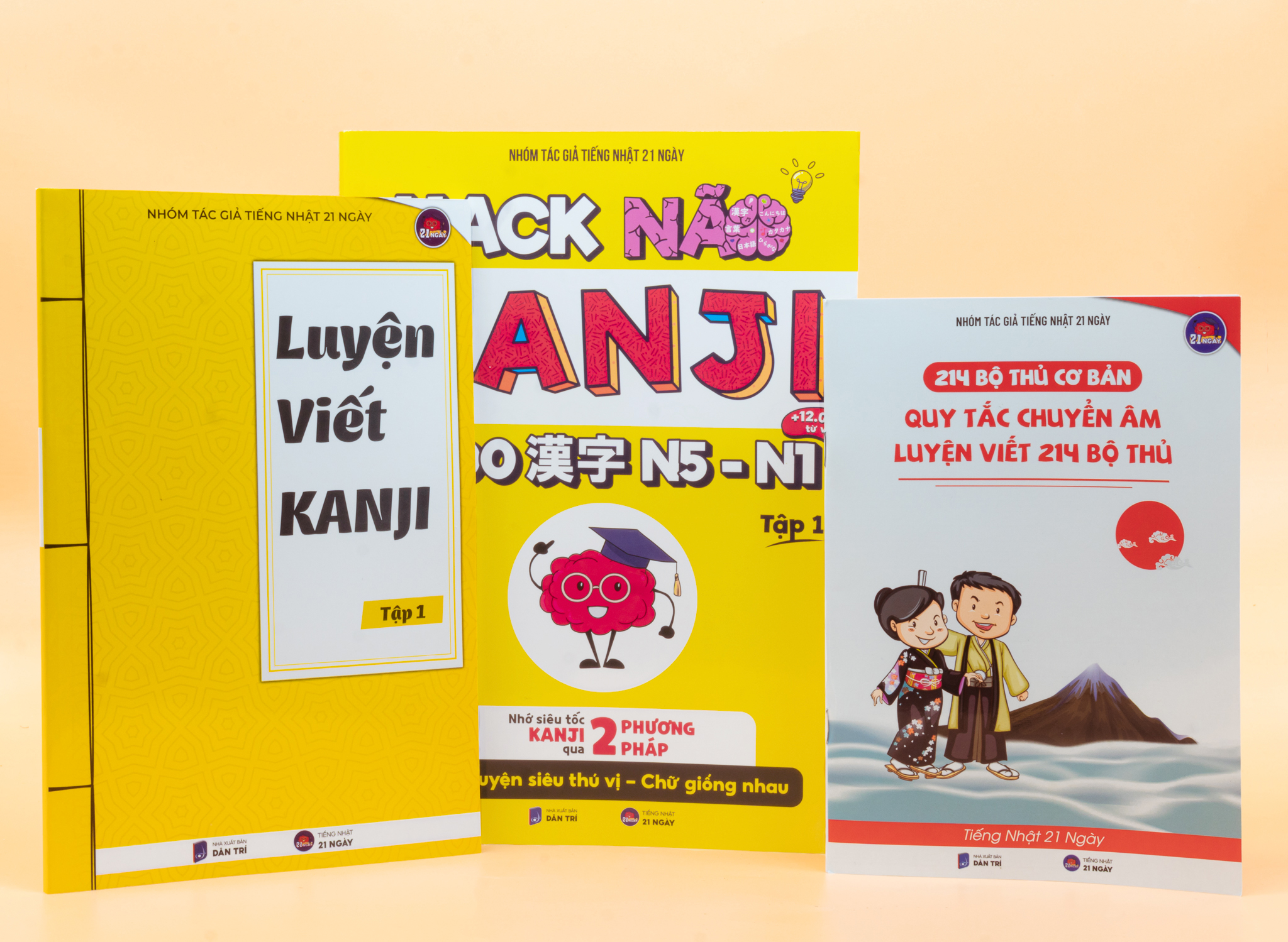 Combo Hack Não Kanji + Hack Não 1700 Từ Vựng Tiếng Nhật Giao Tiếp