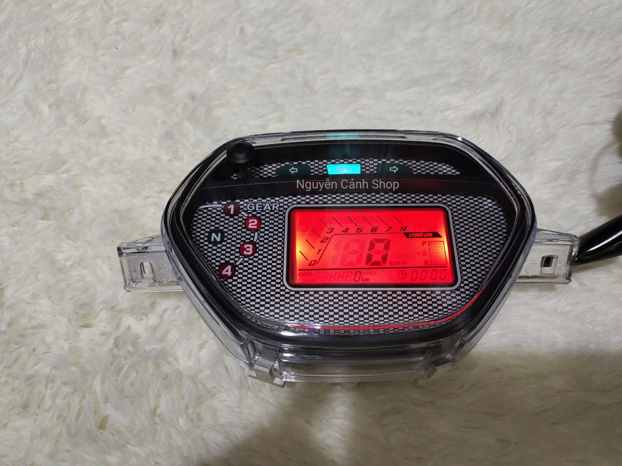 Đồng hồ xe wave alpha 2000-2004 điện tử