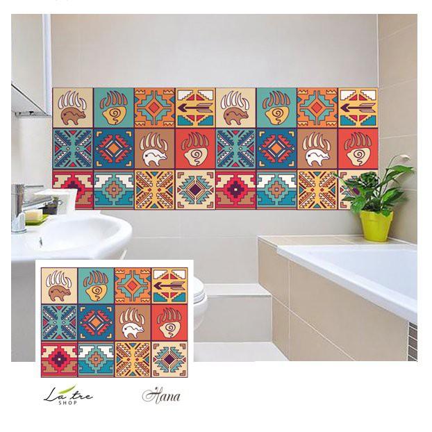 MUA 5 TẶNG 1- Decal dán bếp Decan dán tường chống nước Hana