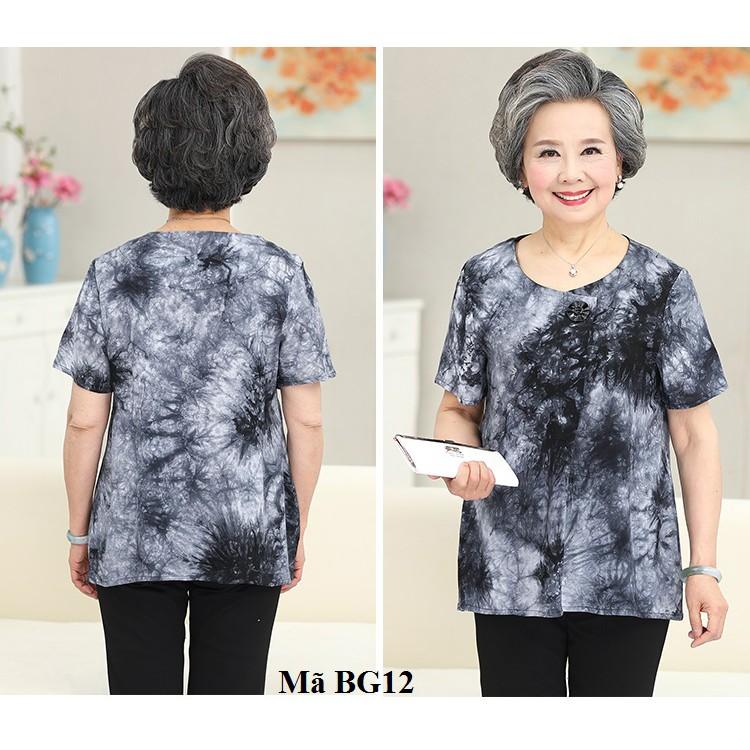 Bộ đồ cho người già , quà tặng cho bà, cho mẹ yêu ngày hè