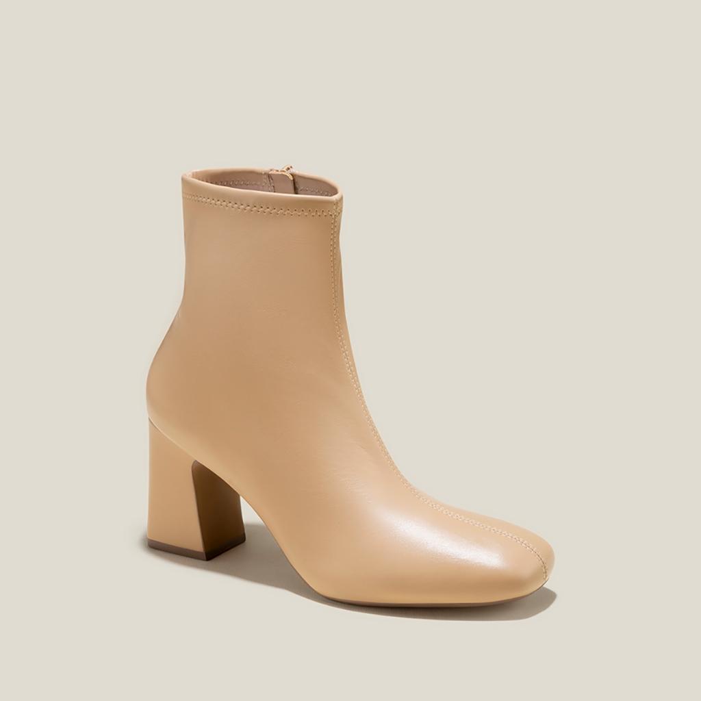 Vascara Ankle Boots Gót Trụ - BOT 0930