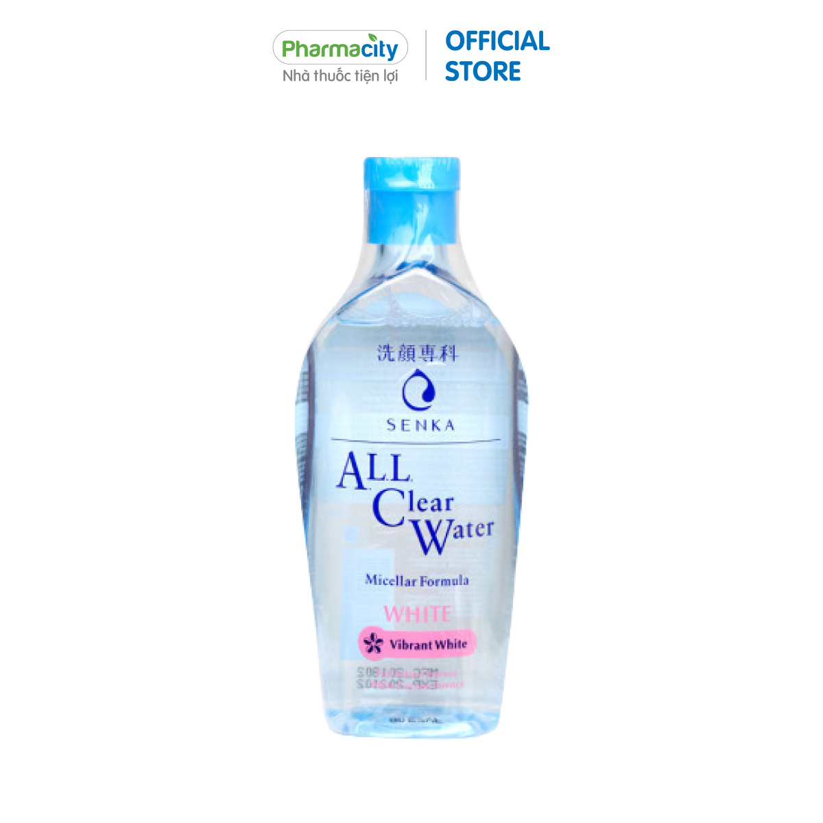 Nước tẩy trang dưỡng trắng da Senka A.L.L Clear Water