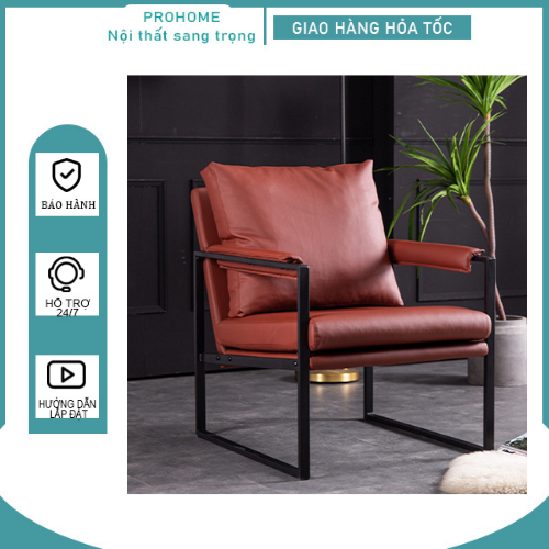 Ghế sofa đơn sang trọng Ghế cao cấp tiện ích GSF004 Giao màu ngẫu nhiên