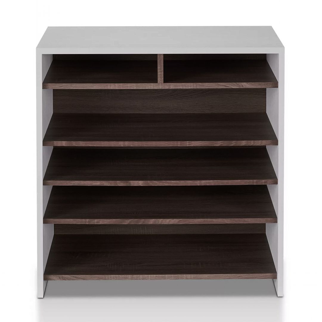 Kệ để giầy gỗ hiện đại SMLIFE Rincah | Gỗ MDF dày 17mm chống ẩm | D80xR40xC80cm