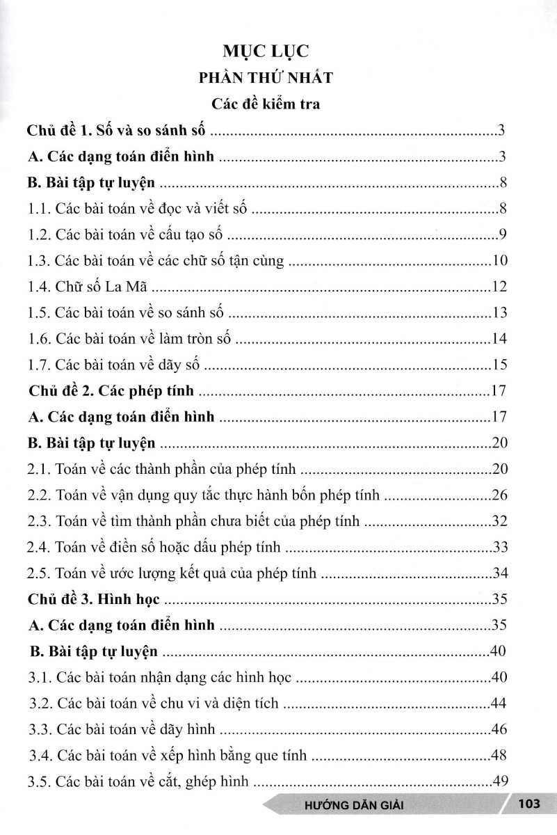 Toán Bồi Dưỡng Học Sinh Giỏi Lớp 3