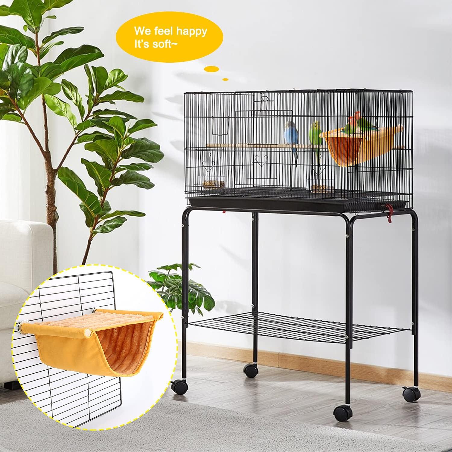 Mùa đông ấm chim tổ ong treo võng cabin cabin parrot nhà lều đồ chơi chim môi trường sống -l