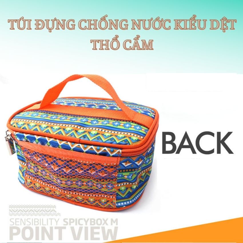 Hộp Đựng Gia Vị inox 6 Lọ Gia Vị Dụng Cụ Nhà Bếp Kèm Túi Đựng Tiện Mang Đi Cắm Trại Du Lịch Ngoài Trời VIEORO-18
