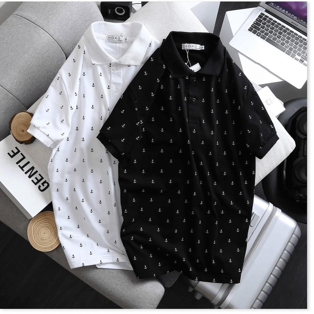 ÁO THUN CỔ TRỤ NAM ĐƯỢC THIẾT KẾ HỌA TIẾT TRÊN ÁO SIÊU SANG LANA FASHION