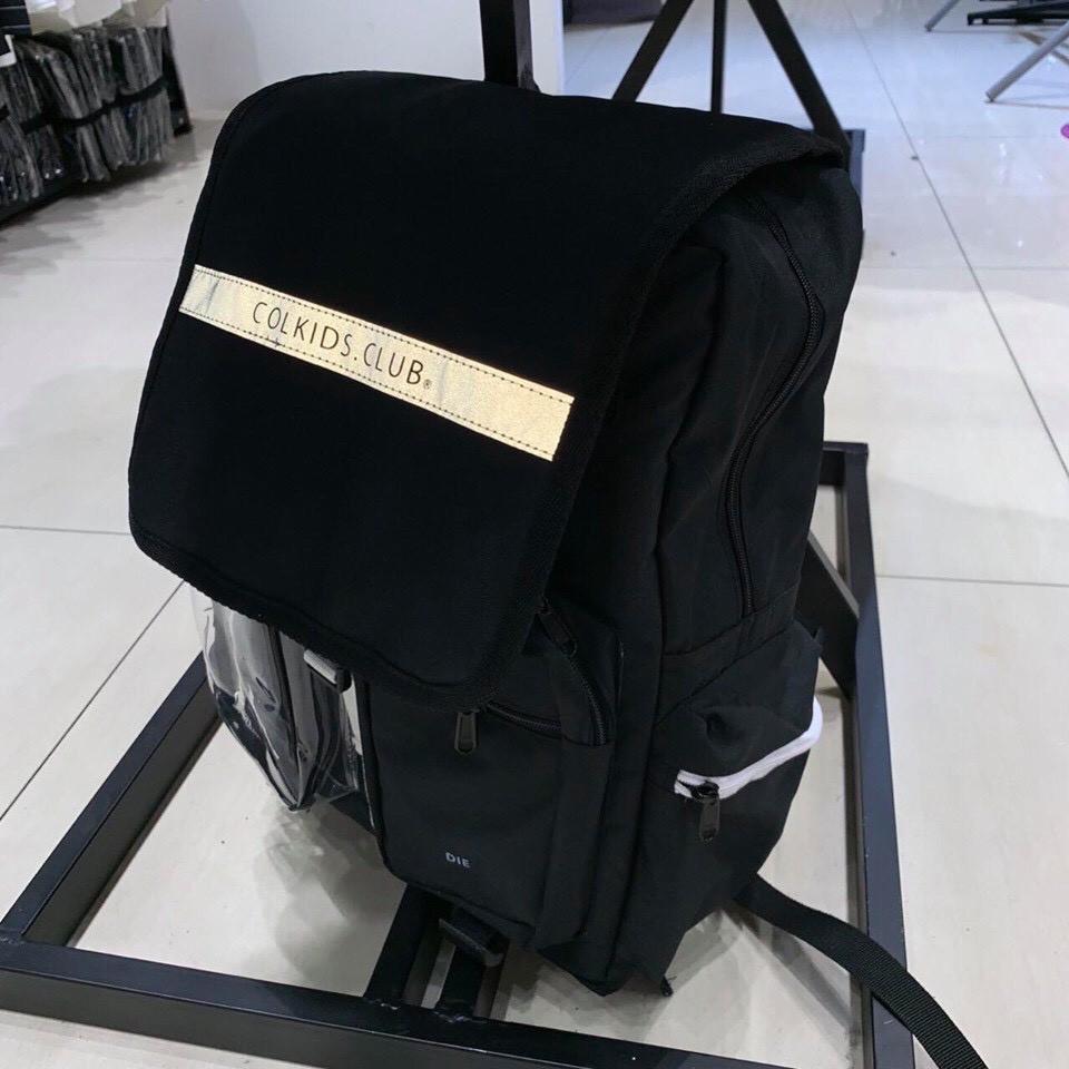Balo Đi Học Thời Trang Colkids Club SS3 Màu Đen