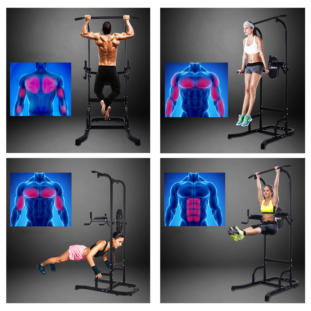 OneTwoFit Bộ xà đơn, xà kép đa năng Gym, lượng Kéo lên tại nhà dụng Xà đơn xà kép OT061A