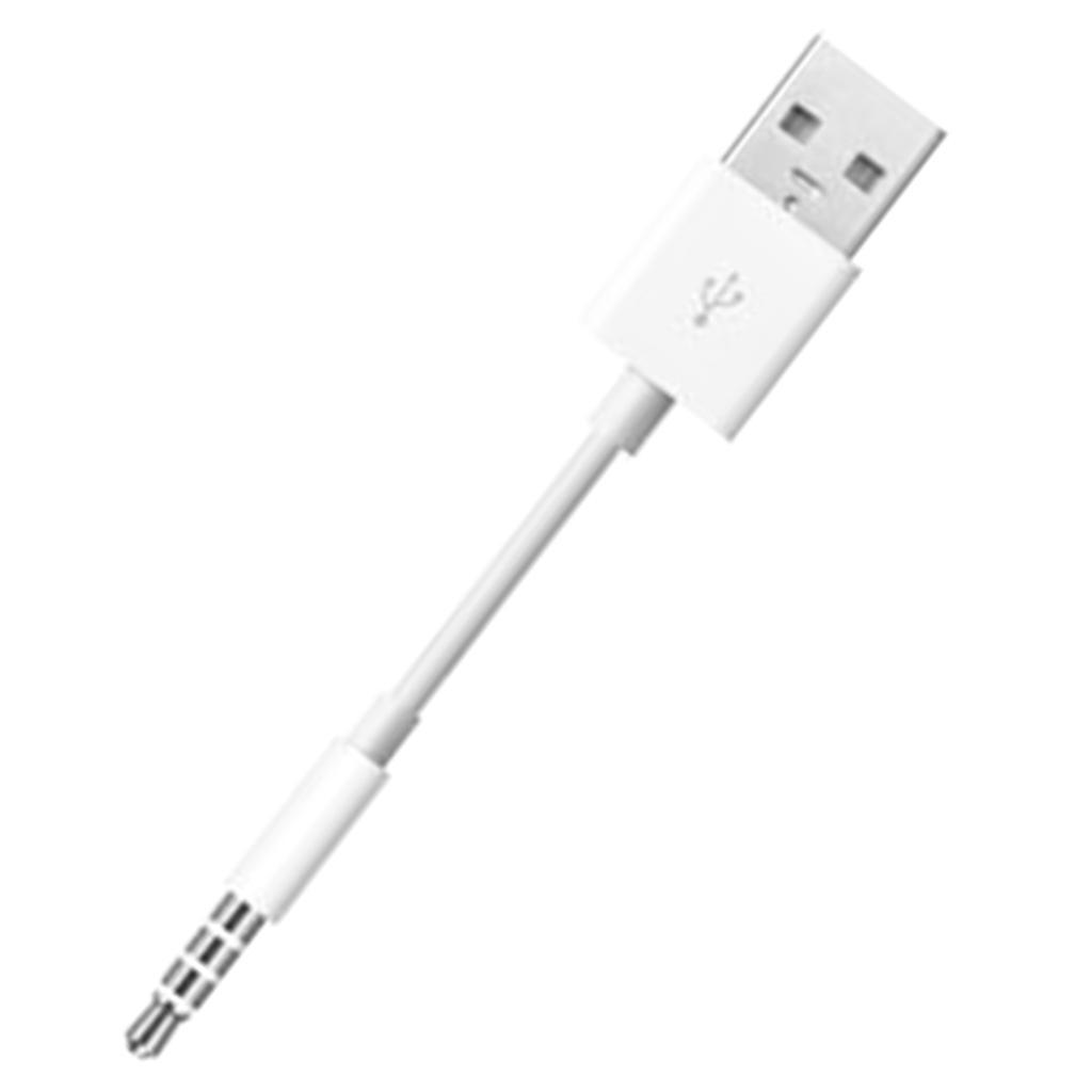 2X 3.5mm Male Jack to USB Male Adapter AUX Audio Cable Cord