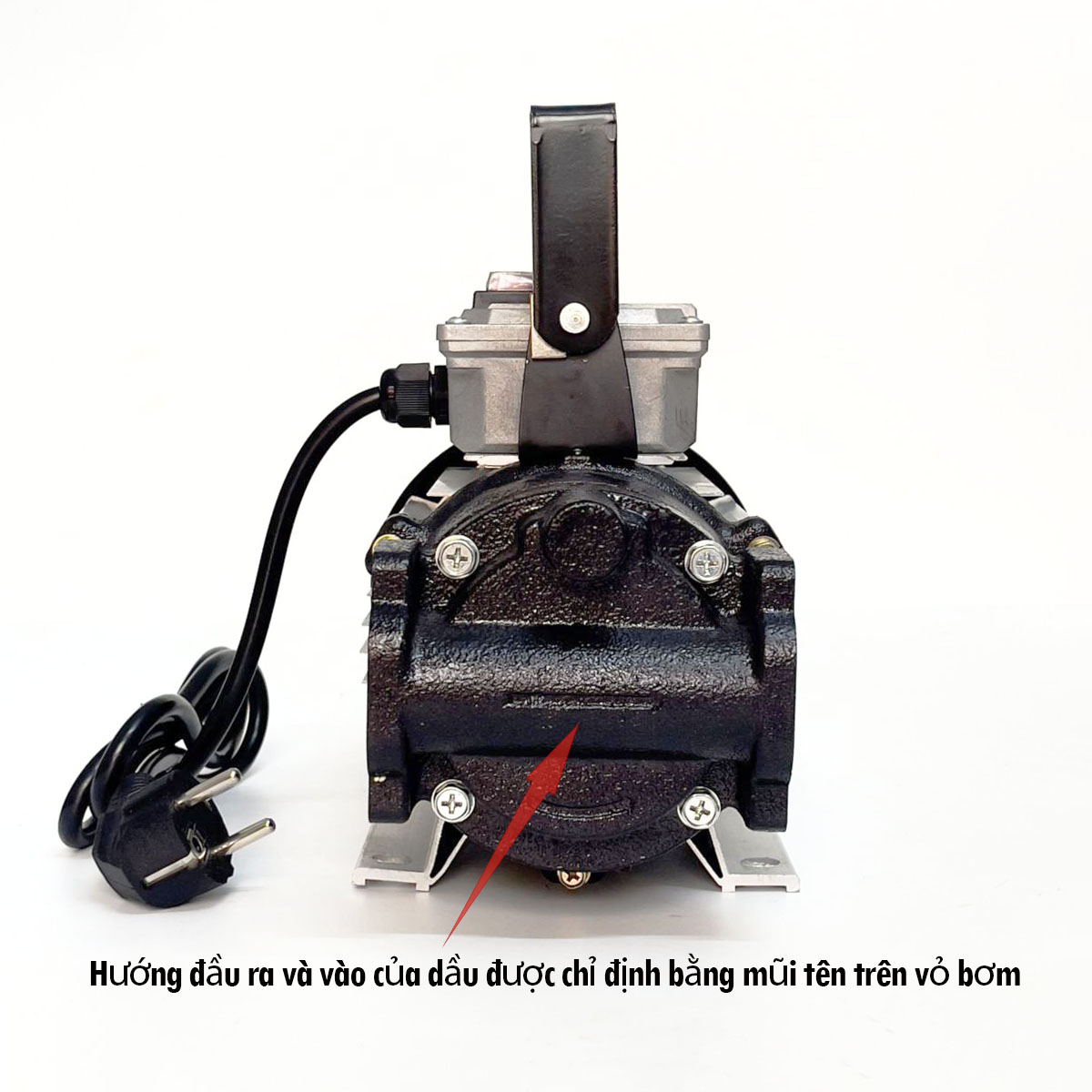 máy bơm dầu nhớt 220V 60l/phút - công nghệ bơm bánh răng (Gear Pumps) hàng nhập khẩu