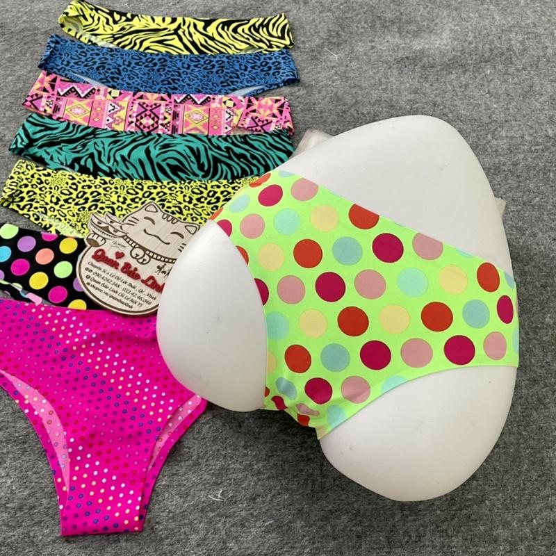 Quần lót su nửa mông tam giác hoạ tiết MLEM. Cheeky underwear