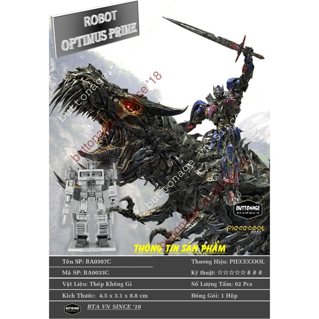 Mô Hình Lắp Ráp 3d Người Máy Optimus Prime