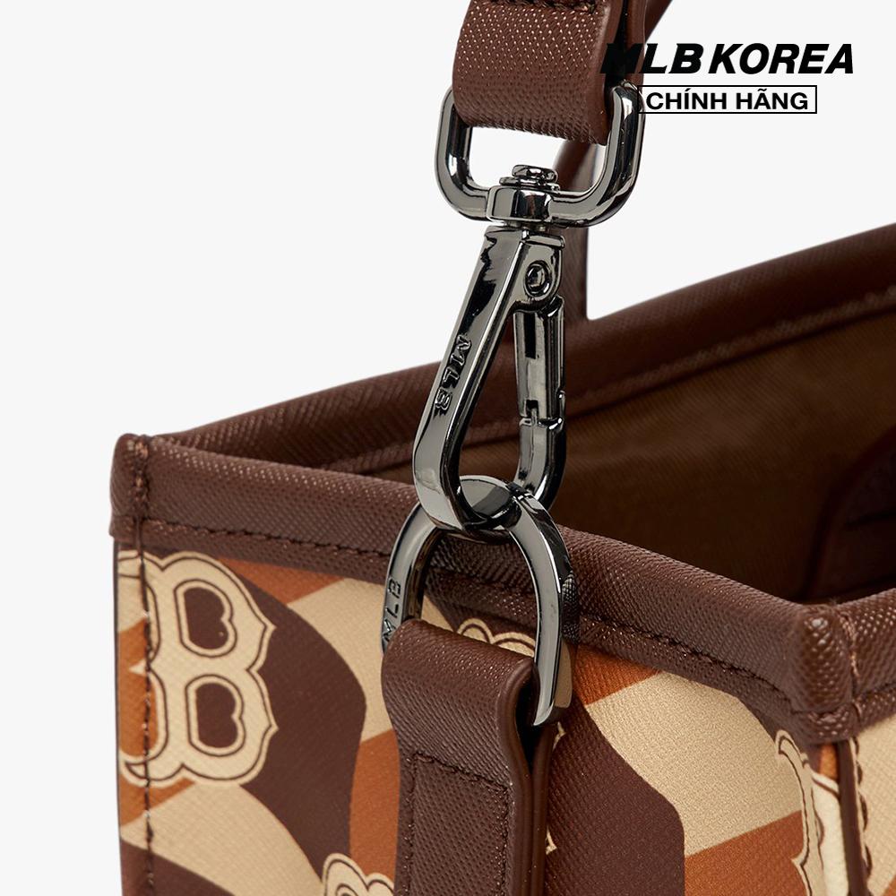 MLB - Túi tote chữ nhật Cube Monogram Medium 3AORM042N