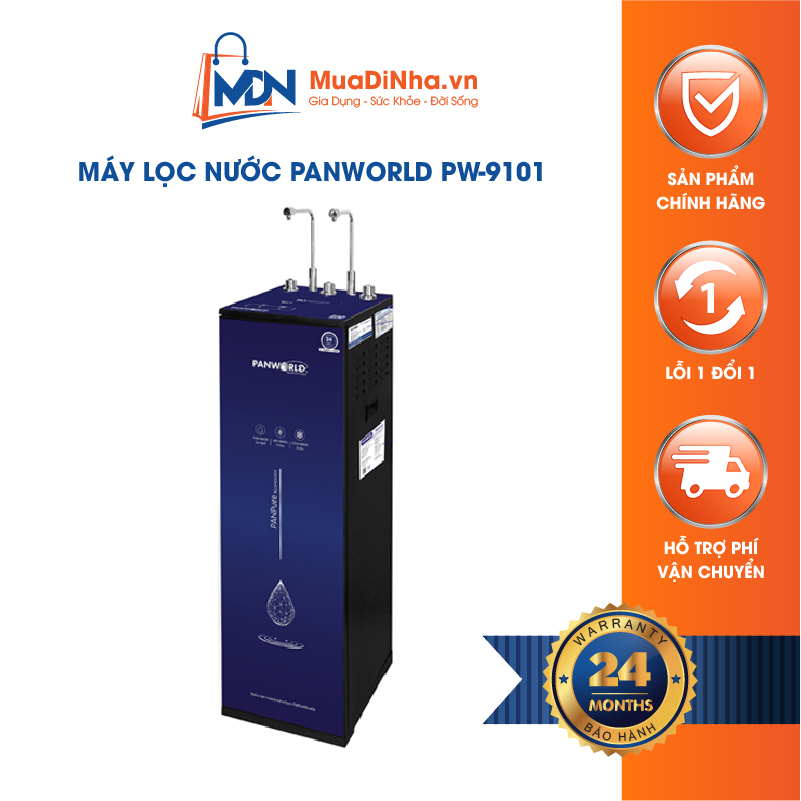 Máy lọc nước nóng lạnh nguội Panworld PW-9101 - Hàng chính hãng