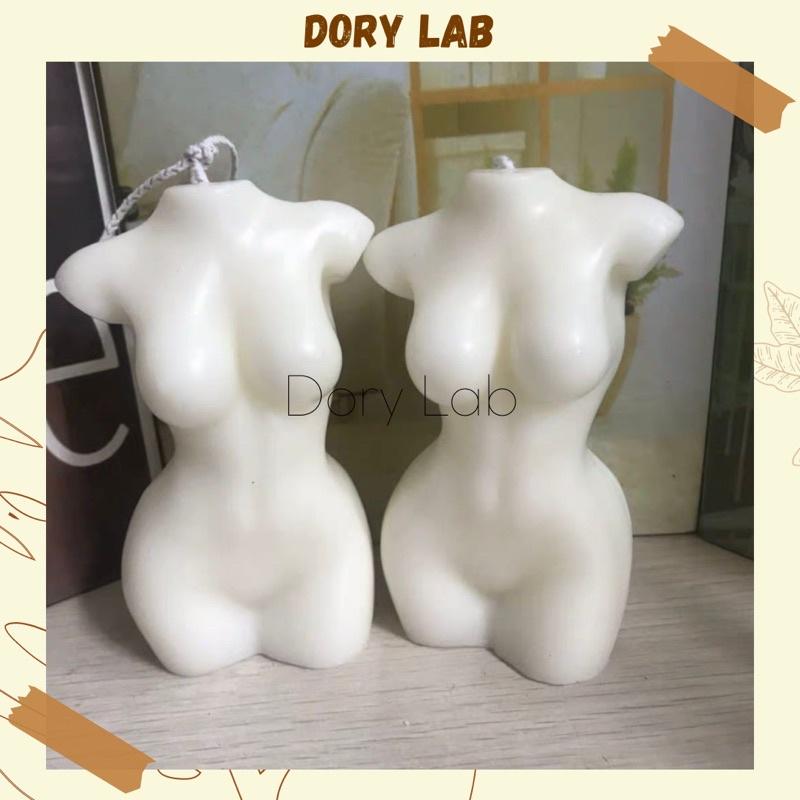 Nến Thơm Decor Body Cô Gái Handmade Không Khói, Phụ Kiện Chụp Ảnh - Dory Lab
