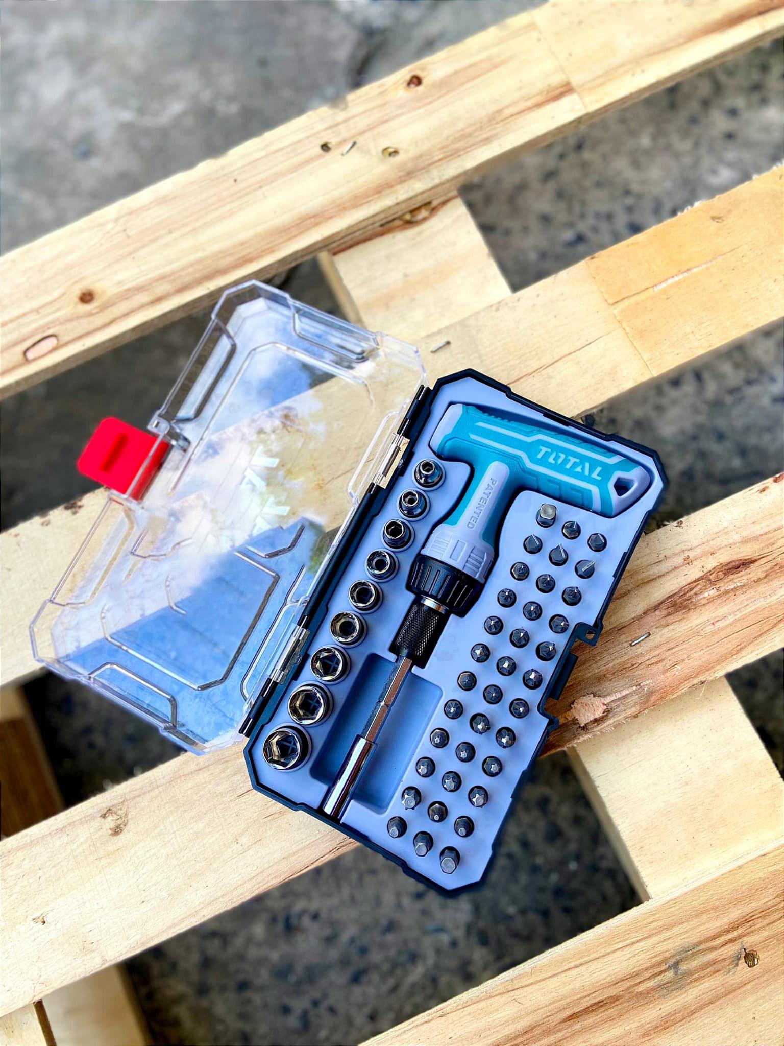 BỘ 47 TUA VÍT VẶN TAY CẦM T TOTAL TACSD30476 - HÀNG CHÍNH HÃNG