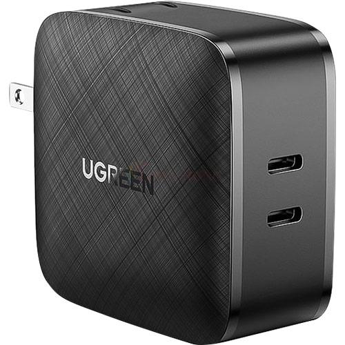 Cốc sạc Ugreen Power Delivery Fast Charger 2Type-C 66W CD216 - Hàng chính hãng