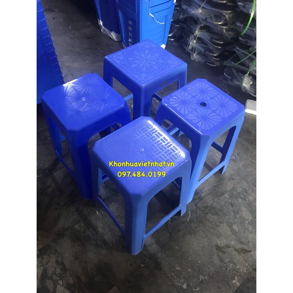 Ghế nhựa cao vuông Việt Nhật