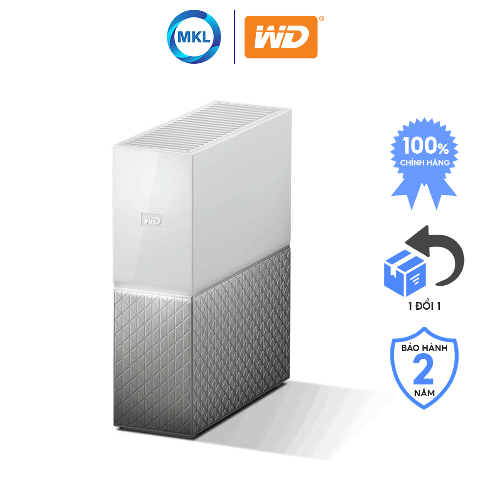 Ổ cứng WD My Cloud Home 2TB/3TB/4TB/6TB/8TB - Hàng Chính Hãng