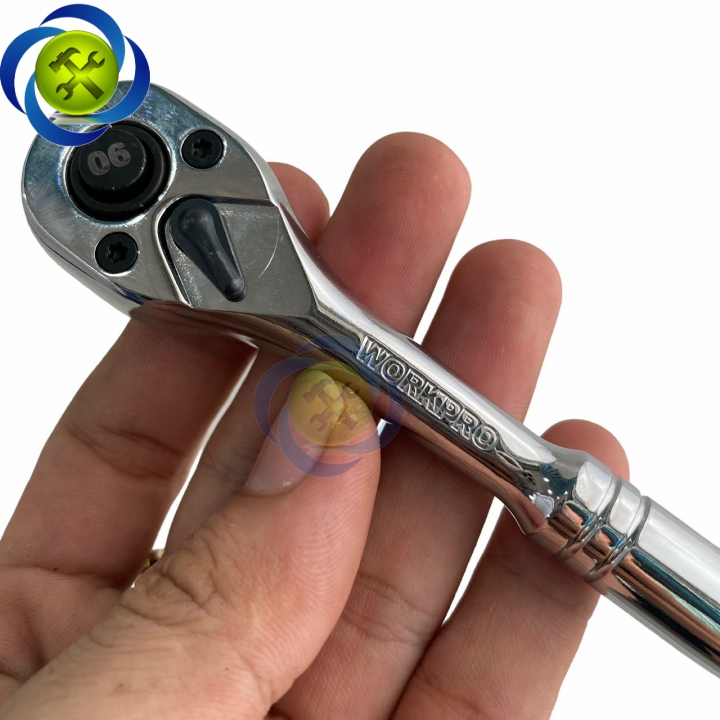 Cần siết tự động 1/4 inch Workpro WP271004 nút gạt đảo chiều