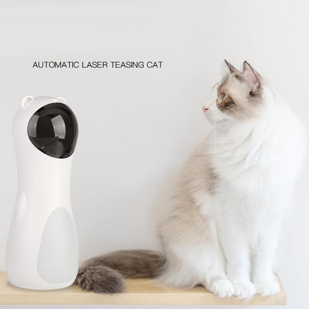 Automatic Cat LED Laser Toy Interactive Smart Teasing Pet Funny Handheld Toy