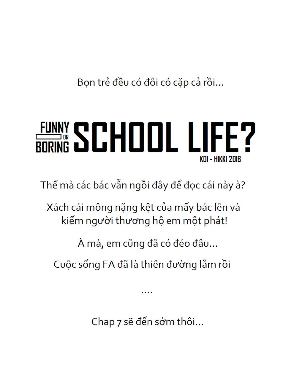 funny or boring school life? chapter 6 15