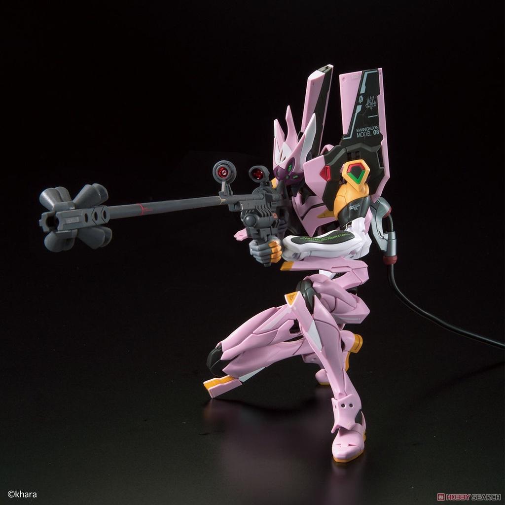 Bộ mô hình  RG Artificial Human Evangelion Unit-08α 08 Alpha Bandai chính hãng