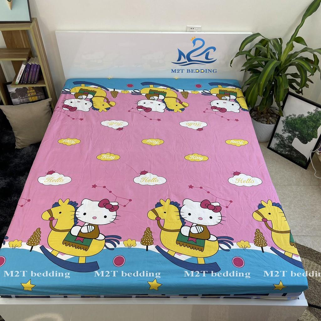 Ga chống thấm Cotton M2T bedding ga chống thấm thun Nano kháng khuẩn không nóng,bí