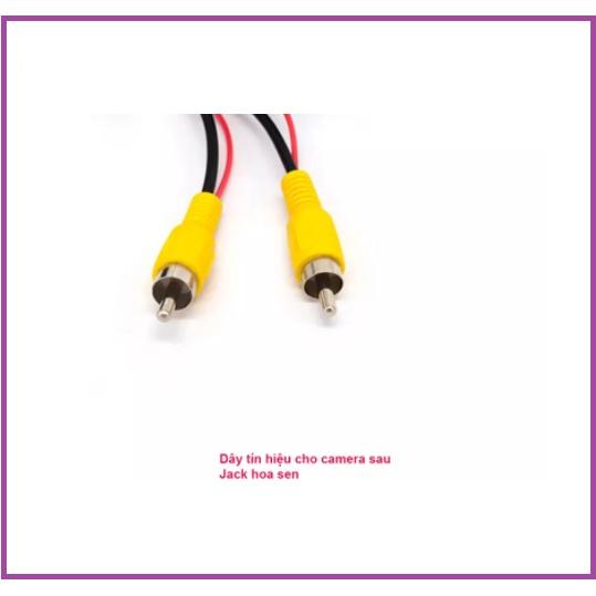 Dây tín hiệu camera lùi trên ô tô dài 6m, dây đấu camera lùi cho xe hơi.