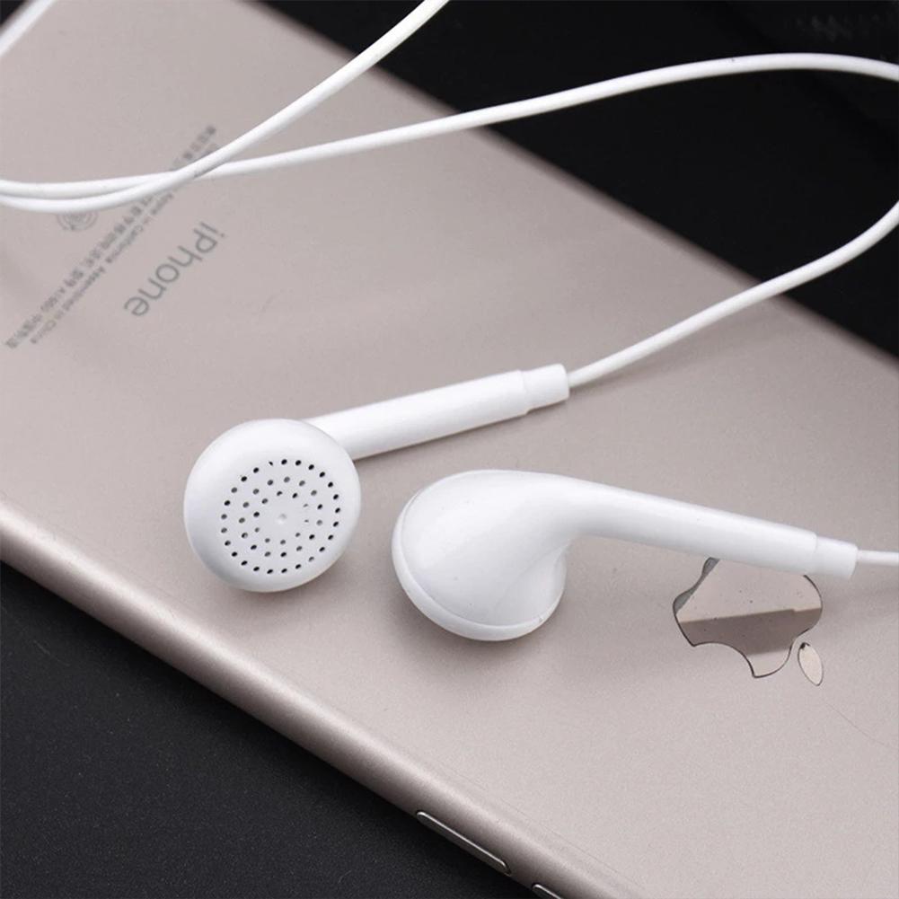 3.5mm Waterproof Wired Earphones With Microphone Volume Control Music Gaming In-ear Sport Headset Earbuds