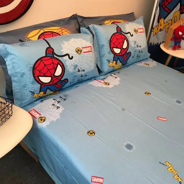 Set Cotton 3D Disney Hàng Nhập Khẩu Cao Cấp 4 Món Siêu Dễ Thương Người Nhện Mẫu 2