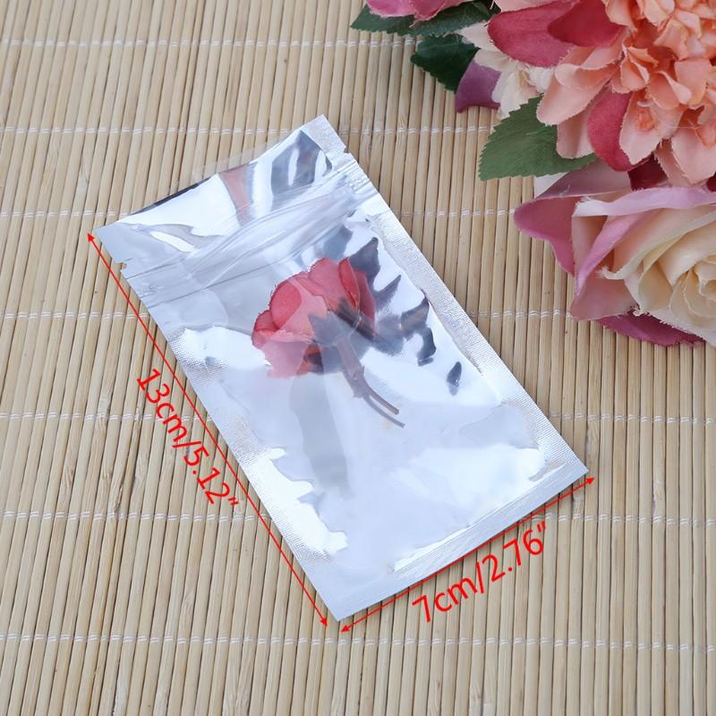 Túi Zip Trong Suốt 7x13cm Hàng Cao Cấp Đựng Hạt, Kẹo, Phụ Kiện Hay Linh Kiện Điện Tử - QueenStore