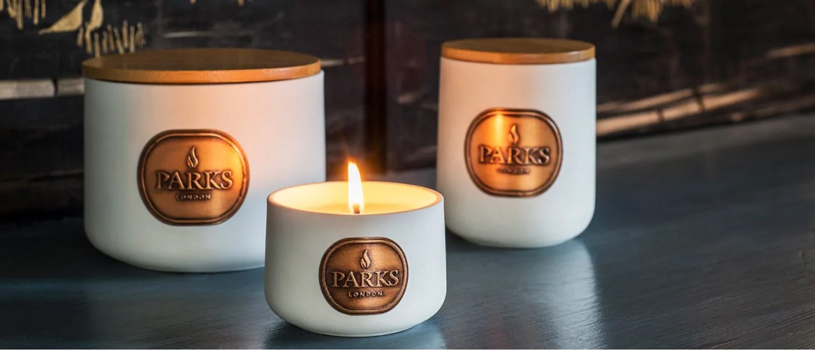 PARKS LONDON Nến thơm cao cấp Ceramics 350gr White Jasmine 300WJ