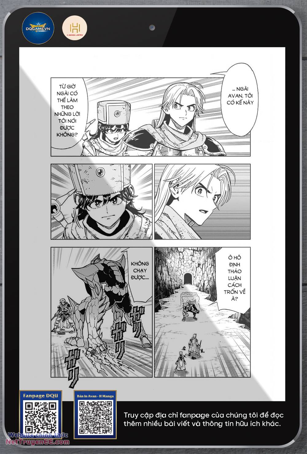 dragon quest - dũng giả avan và ngục viêm ma vương chapter 35 22