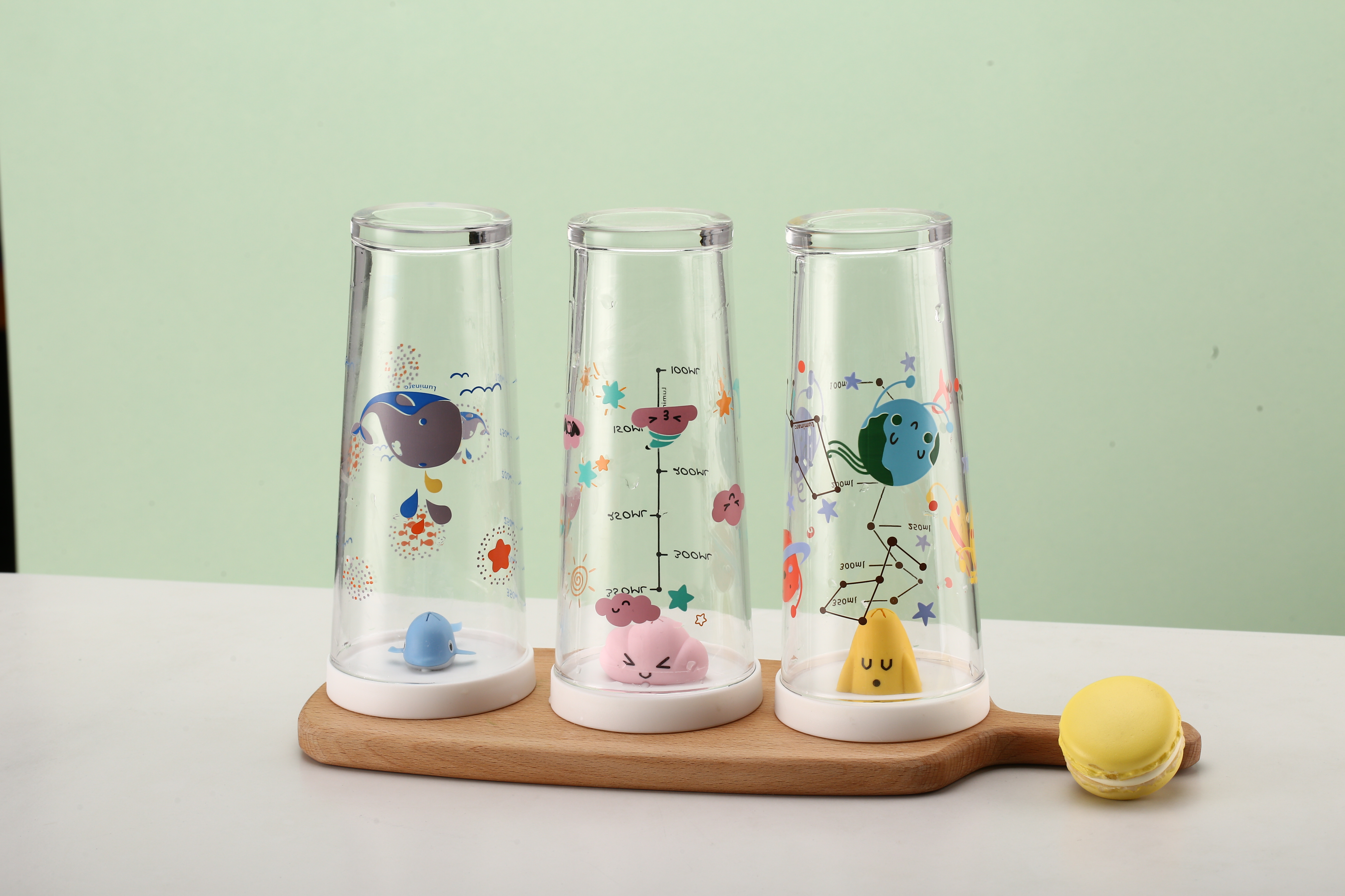 Ly thuỷ tinh đổi màu Luminarc Lille Scale Panda 425ml - LUSCQ3809