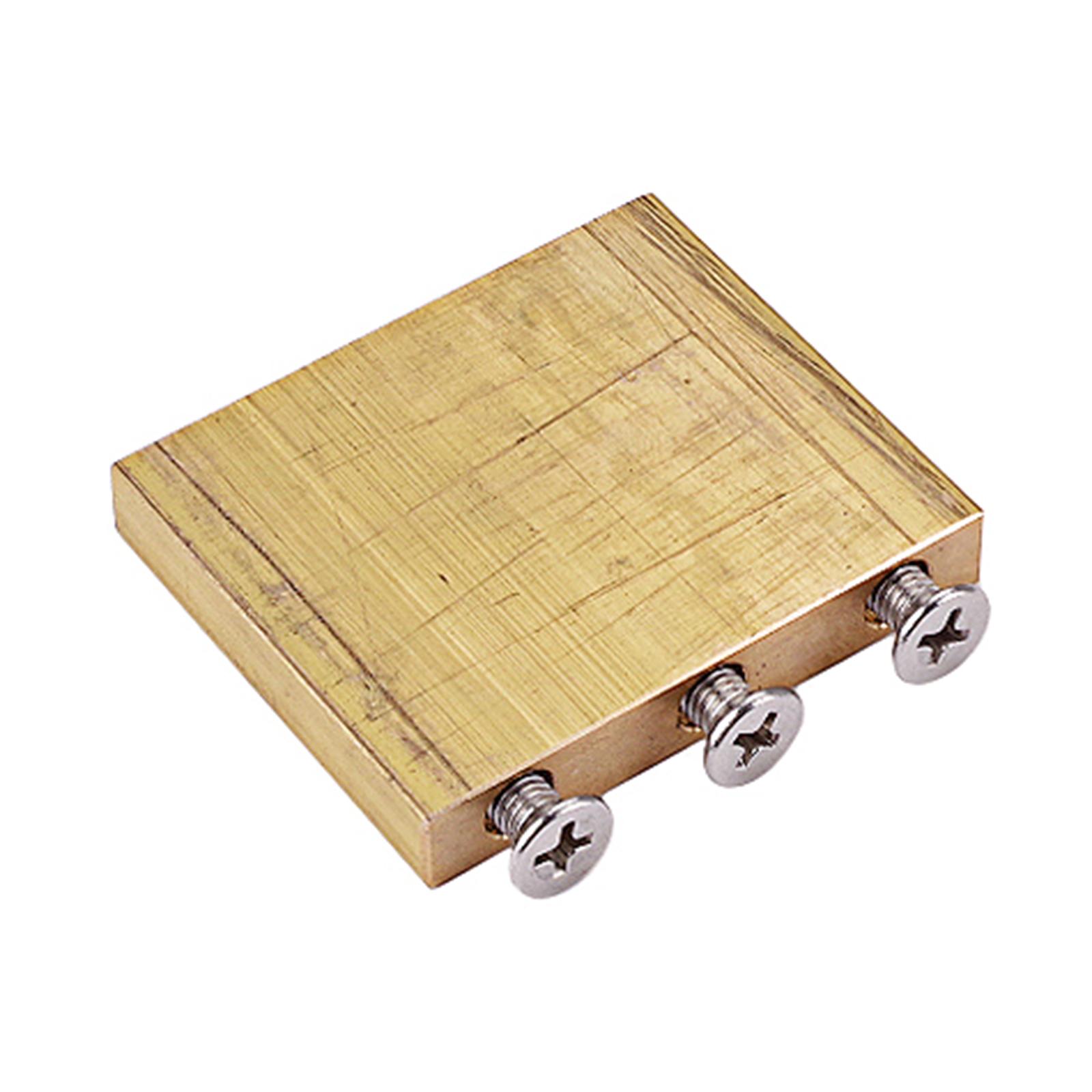 Hand-made Electric Guitar Tremolo System Bridge Brass Block