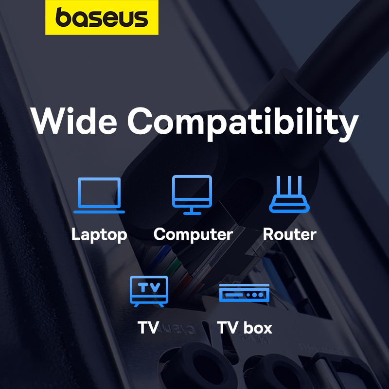 Cáp Mạng Lan 2 Đầu Baseus High Speed CAT6 Gigabit Ethernet Cable