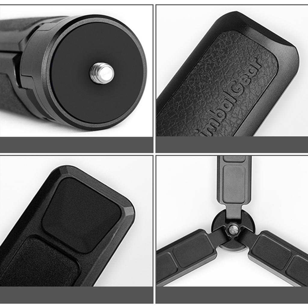 Aluminum Handheld Tripod Stand Grip Holder Camera Mount Bracket Stabilizer