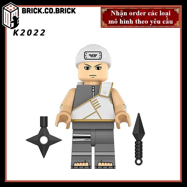 Đồ Chơi Lắp Ráp Mô Hình ninja shinobi Kisame Might Guy Ebisu Phim Truyện Anime kèm Phụ kiện Kurenai KDL804