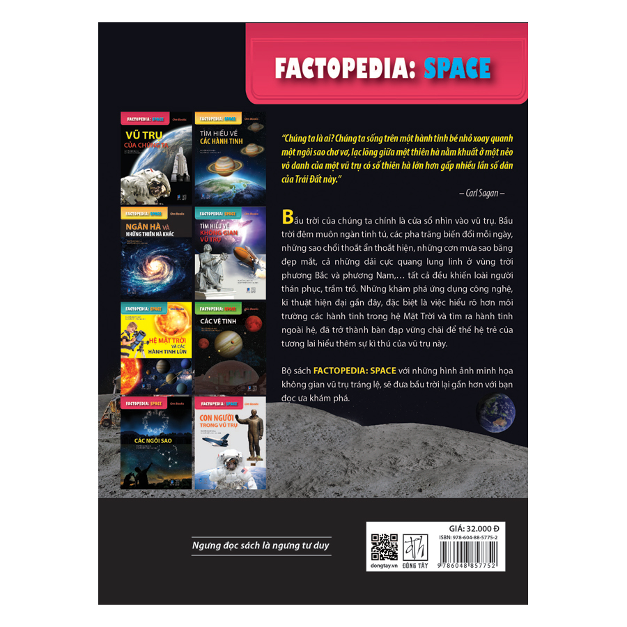 Factopedia: Space - Con Người Trong Vũ Trụ (Tranh Màu)