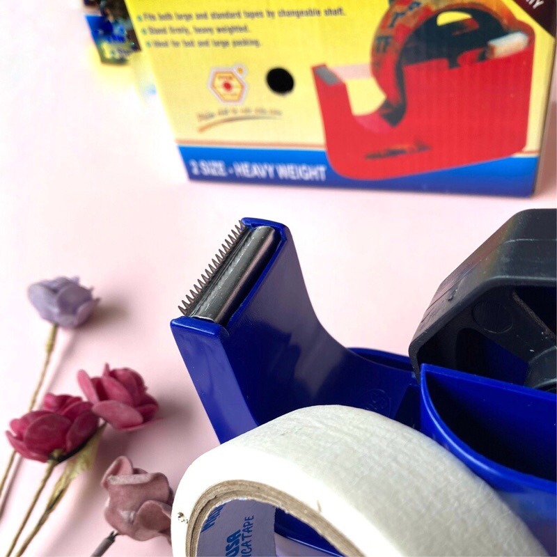 Dụng Cụ Cắt Băng Keo Để Bàn Nhựa Cứng Tape Holder Tiện Dụng