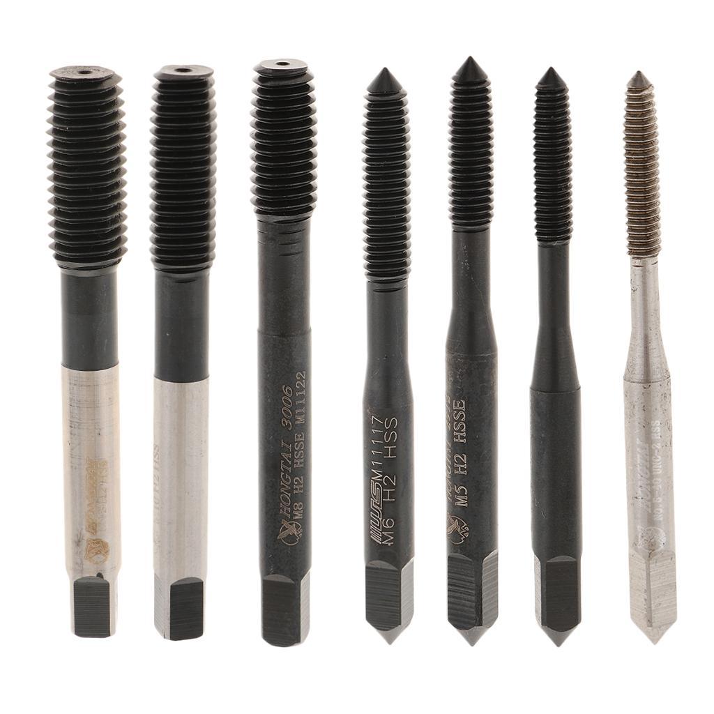 Glass Drill Bits Set Cutting Edges Slotted/ Cross Spear Head Drill with Hex Shank for Ceramic Tile Marble Mirror and Glass