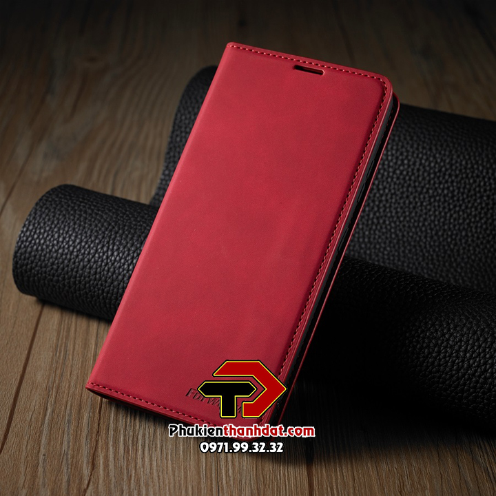 Bao da dạng ví cho SamSung Galaxy A52 5G có ngăn đựng thẻ và tiền tiện lợi, da mịn, chống vân tay