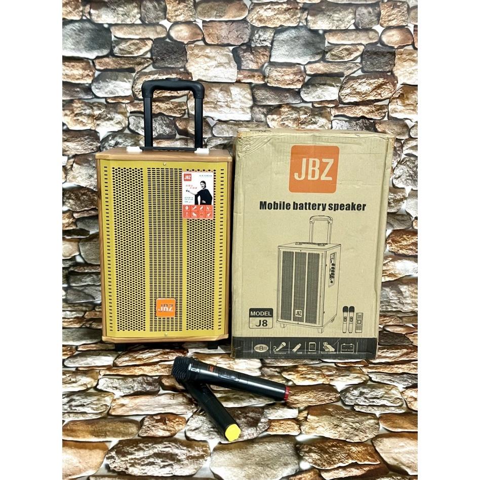 Loa Kéo Di Động JBZ J8 phiên bản 2022 (Bass 10&quot;, 2 Micro)