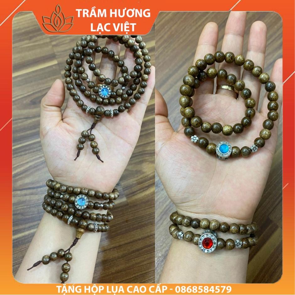 Vòng Tay Trầm Hương - Phối Charm - 108 hạt và 54 hạt - Vòng Trầm Nam Nữ