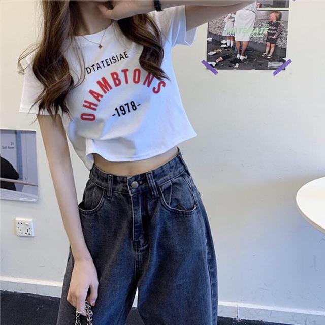 ÁO THUN TAY NGẮN CROPTOP BODY